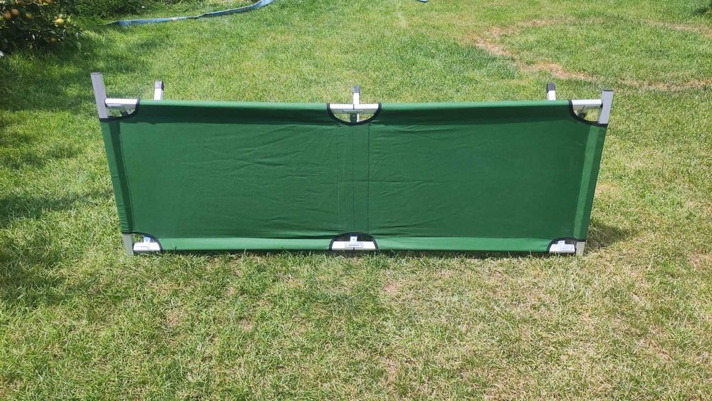 Pat pliant din aluminiu