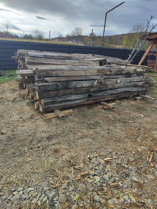 Vând lemn vechi din stejar