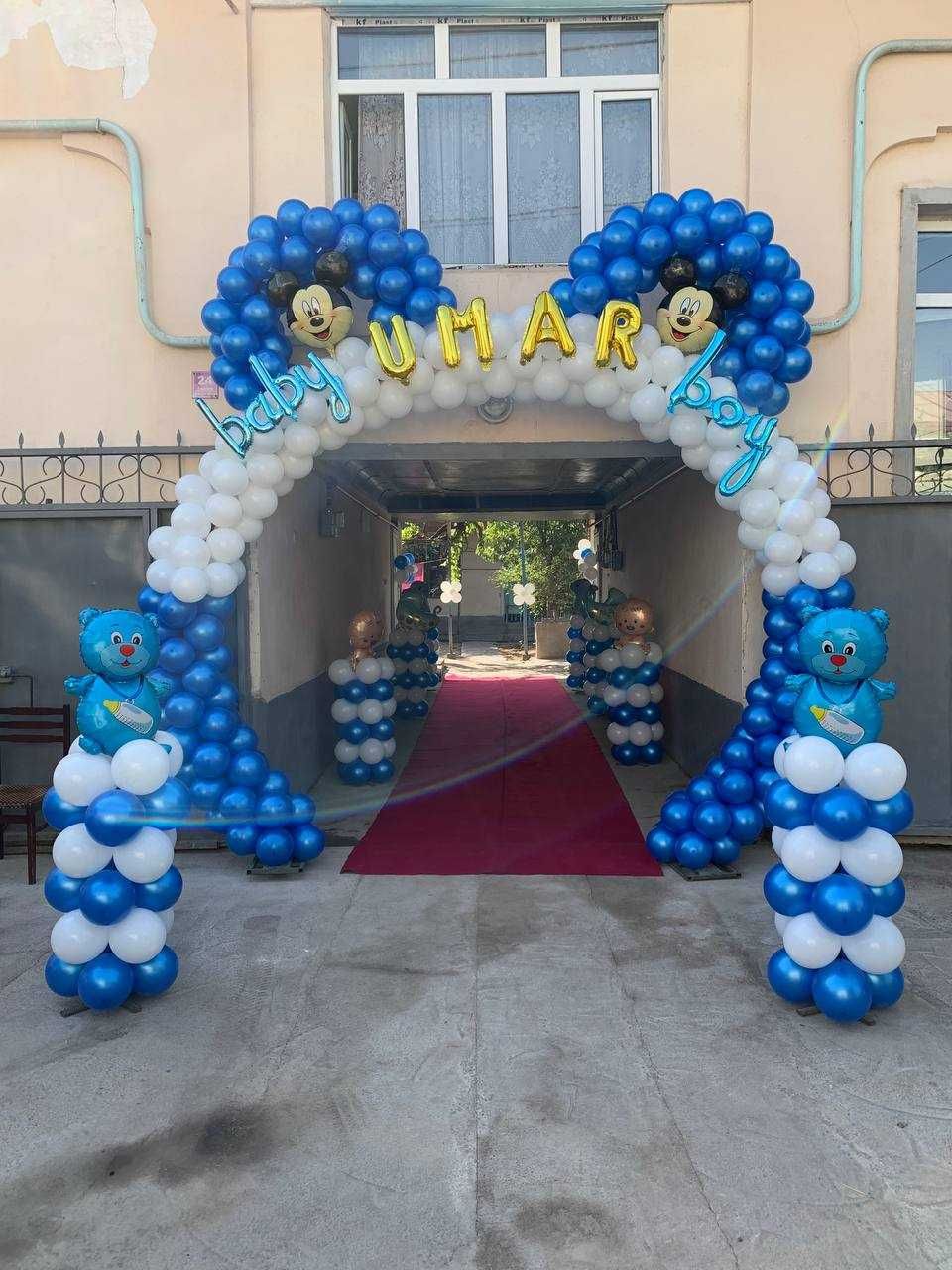 оформления шарами