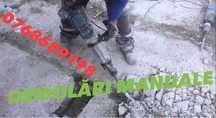 DEMOLARI , TAieri beton , decopertam gresie , faianta ,transport moloz