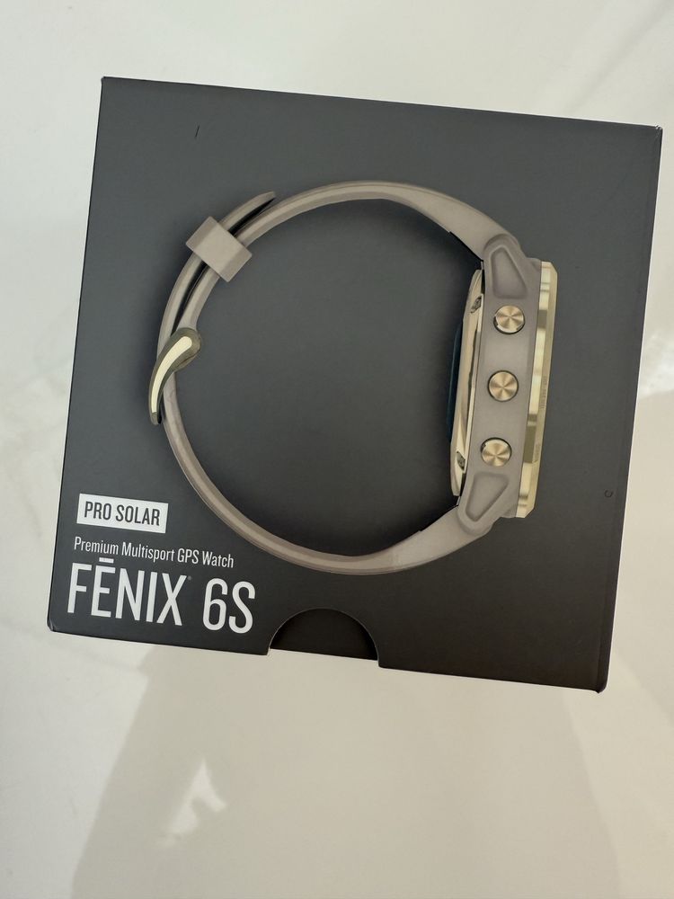 Garmin Fenix 6S Pro Solar– компактен мултиспорт GPS смарт часовник