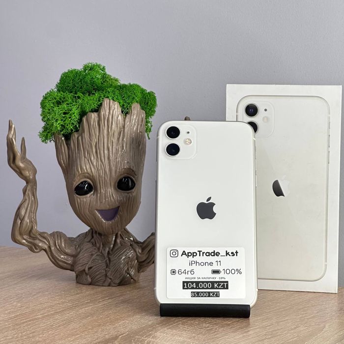 iPhone 11 Айфон 11 64 gb 100% | РАССРОЧКА