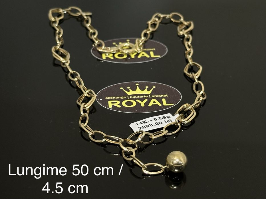 Bijuteria Royal: Lant aur 14k/6.59 gr
