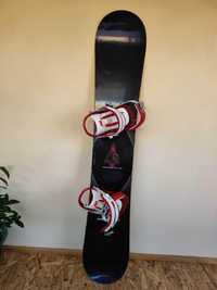 Snowboard cu legatura