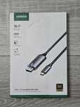 Cablu UGREEN USB-C ↔ DisplayPort 1.4 bidirecțional, 8K 60Hz