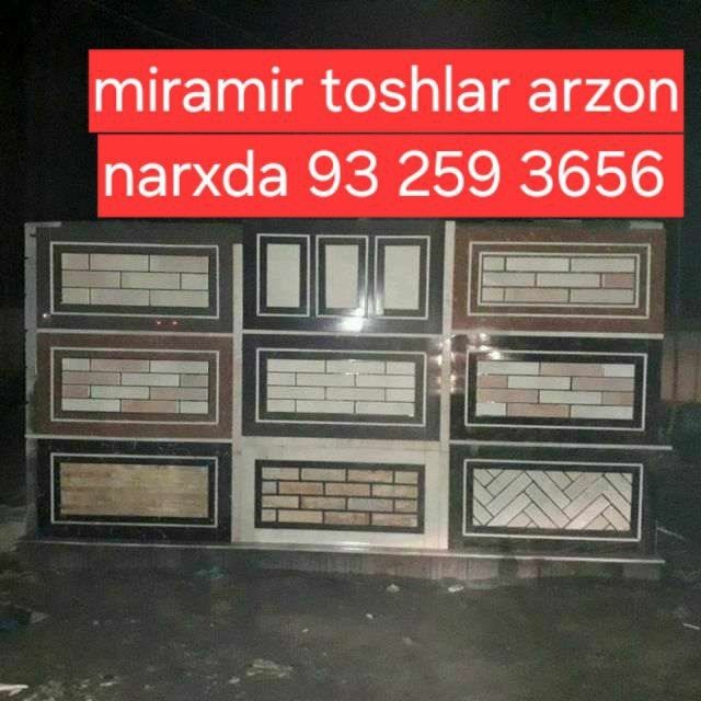 Granit toshlar sotiladi