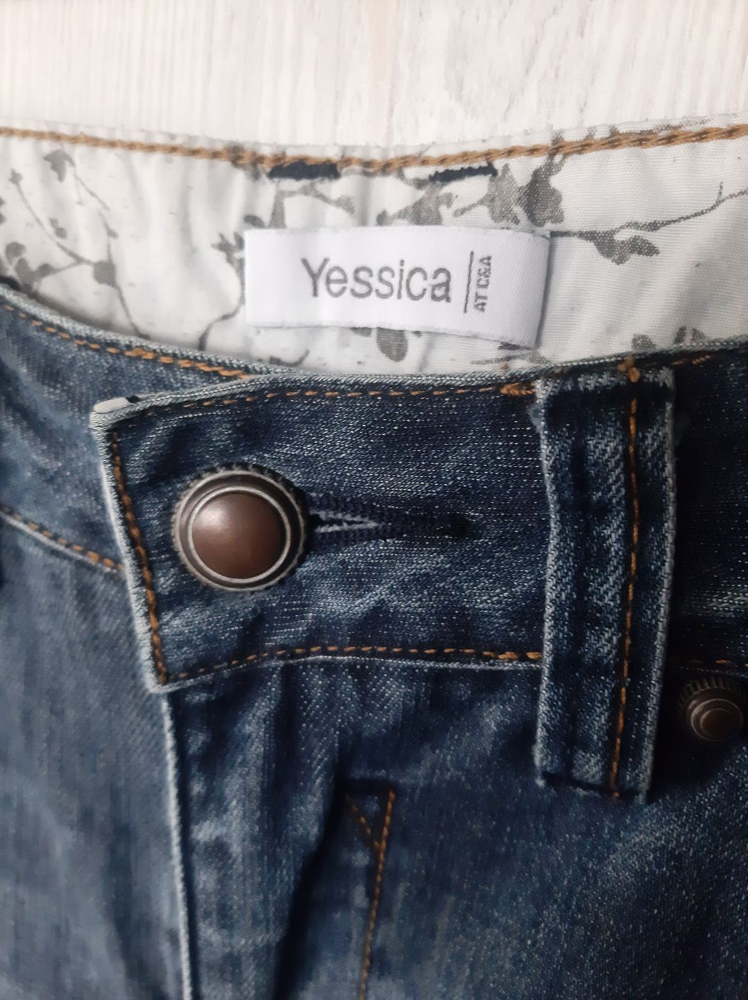 Юбка джинсовая Yessica, размер 44-46