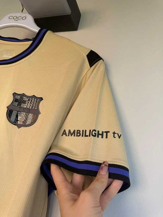 Tricou Fotbal Kobe x Fc Barcelona M/L Away Kit Lamine Yamal