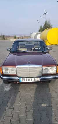 Mercedes W123( COBRA) , Vehicul  atestat istoric