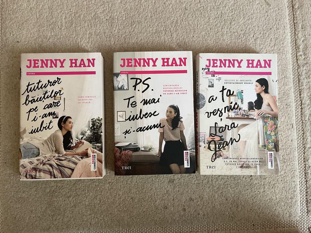Serie Carti Jenny Han -“Tuturor băieților pe care i-am iubit”