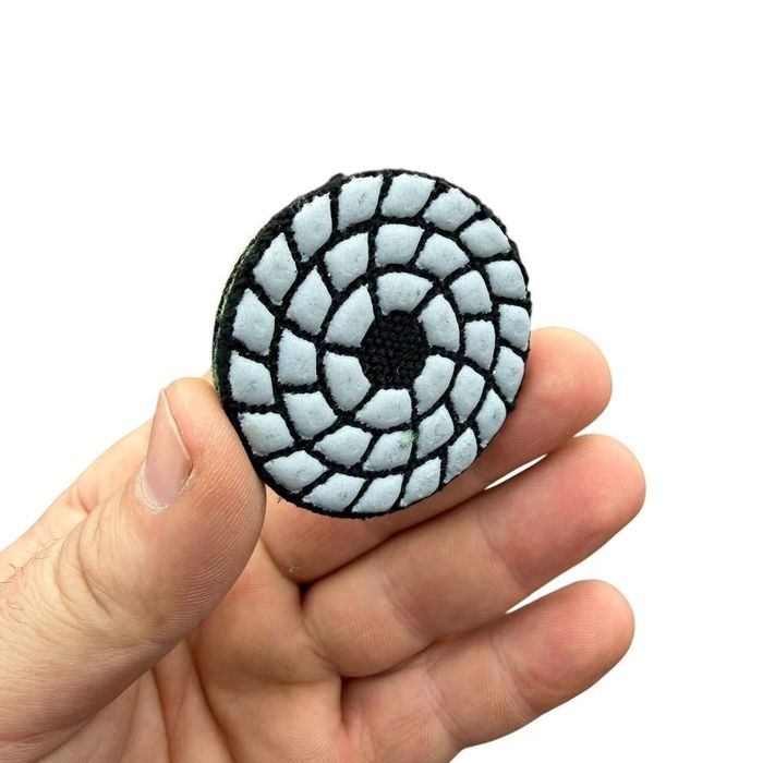 Комплект мини шкурки за сухо полиране/тип пчелна пита / + държач