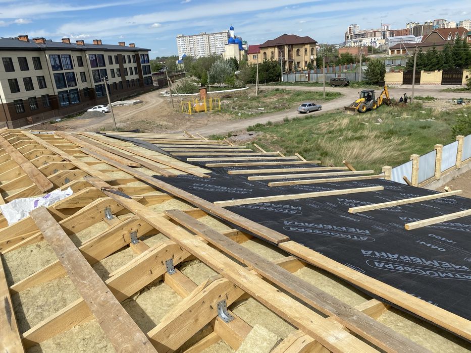 Ремонт крыши, кровля частичный ремонт и с нуля