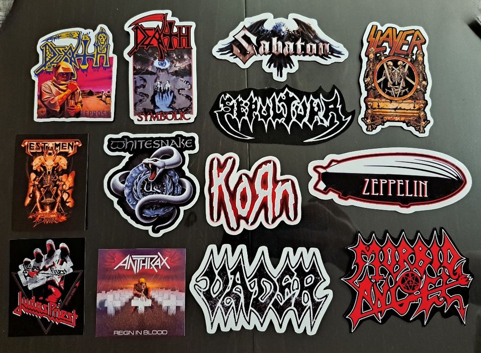 Стикери по ваш вкус - метъл и рок