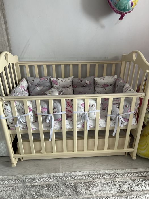 Детская кровать+матрас.Постельные принадлежности в ПОДАРОК!Есть RED