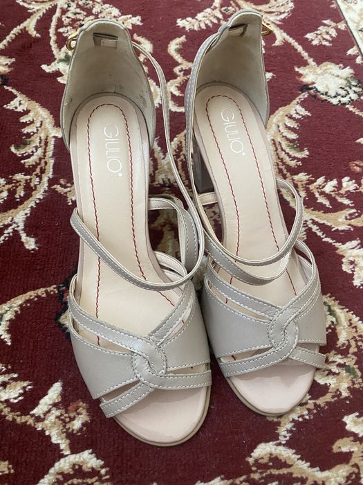 Sandale Giulio, piele, mărimea 37