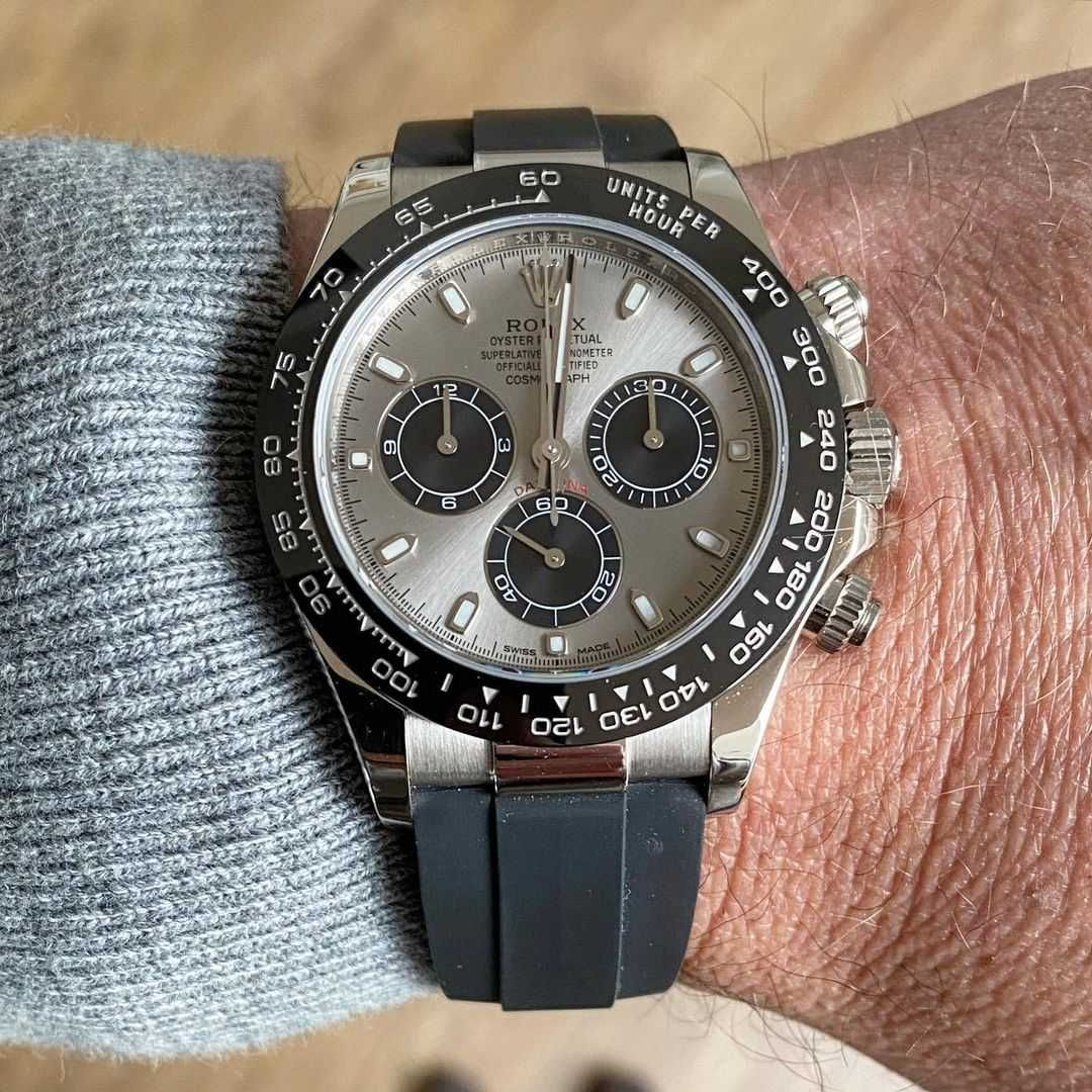Мъжки Часовници 40mm гумено сиво