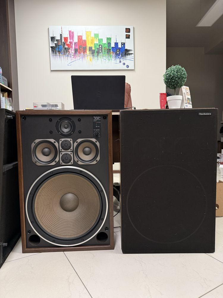 Колекционерски ретро тонколони Technics SB-G500 - 16 инча