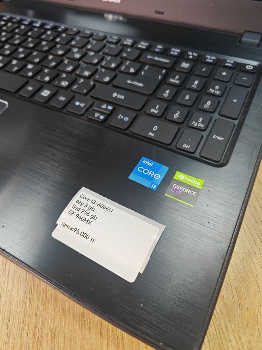 Ноутбук Acer Aspire | Core i3 | 940MX | ОЗУ 8гб | SSD 256Gb
