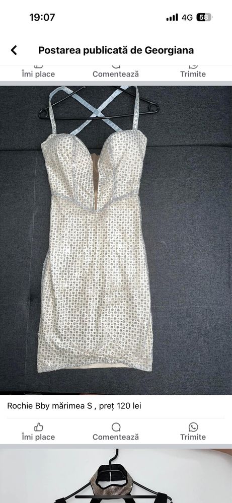 Rochie scurta noua