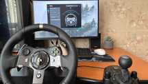Volan Logitech G920 (G29) - PC, xBox + schimbator H-shifter