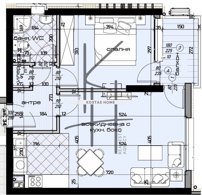Продава се Двустаен апартамент в Варна, Младост 1 - 72 кв.м за 1563 €/кв.м - Снимка #5