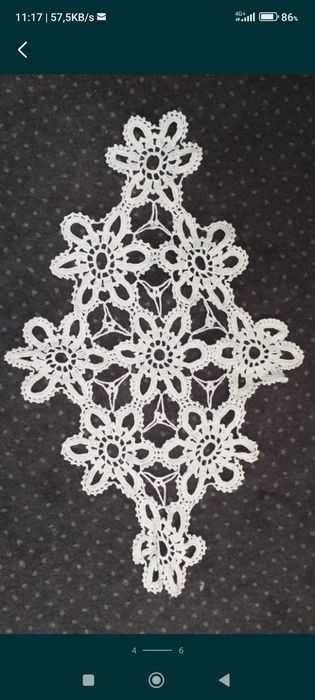 Macrame lucrate manual vechi