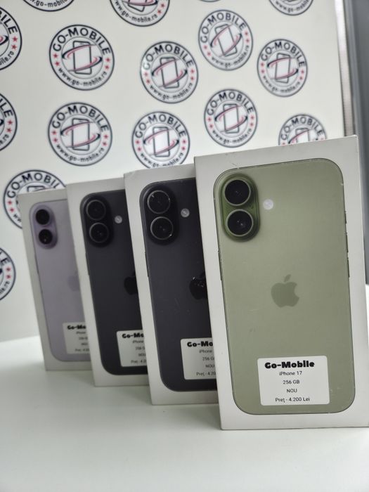 iPhone 17 - 256GB - Nou - Sigilat - Garantie