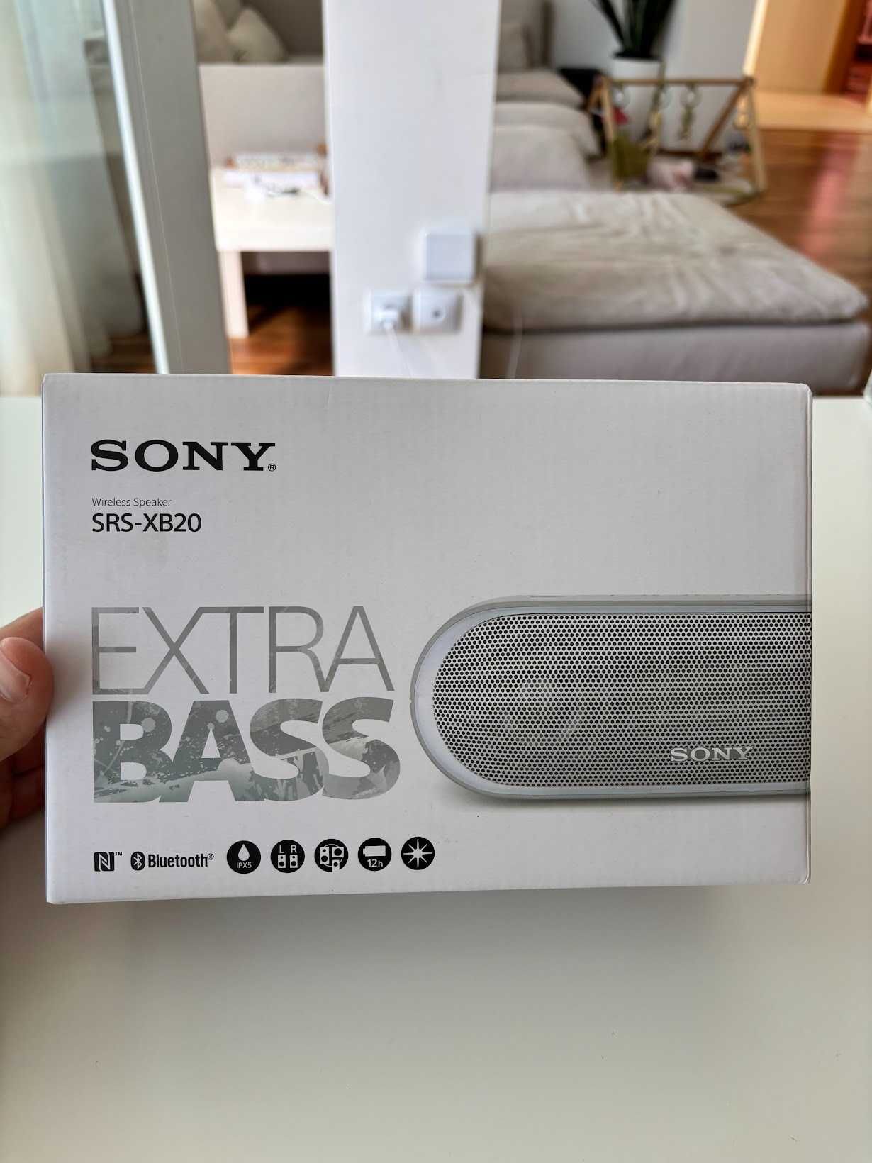 Sony блутут колонка XB20 С EXTRA BASS™ и BLUETOOTH