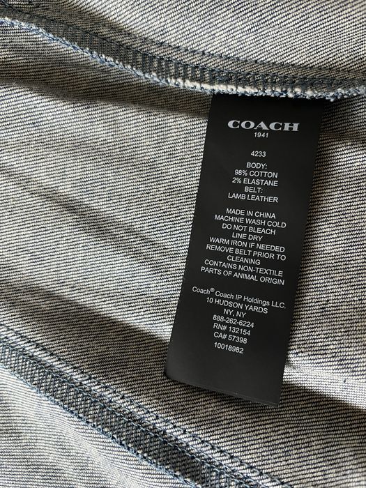 COACH : Ново дънково яке/ сако размер 6- М / Оригинал