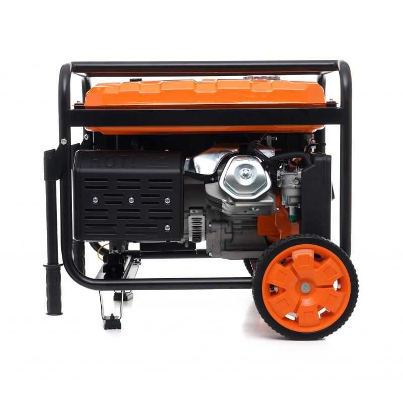 Generator curent 6,5 kw monofazat cu roti si pornire electrica ,KD3121