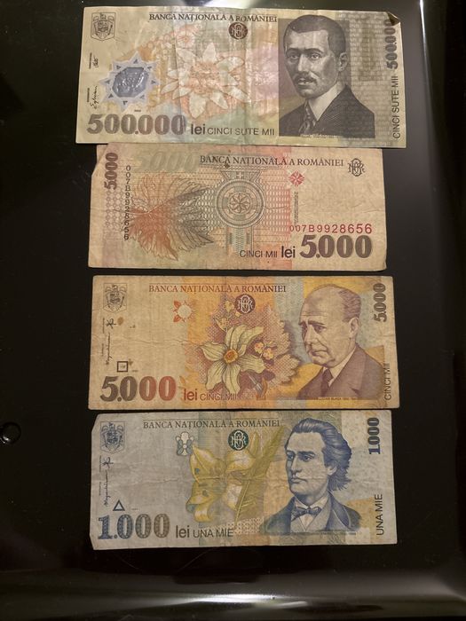 Bancnote vechi romanesti
