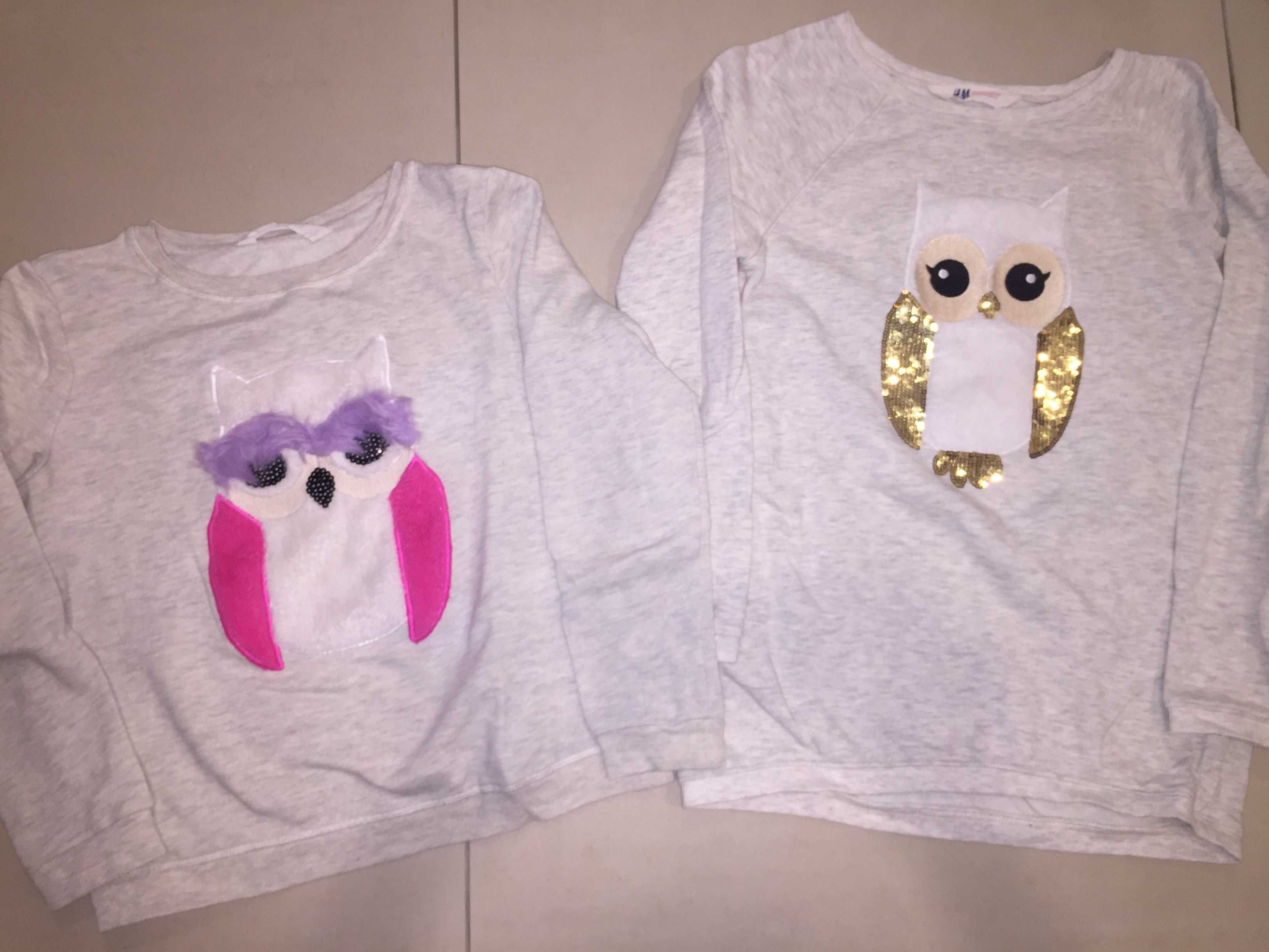 Set hanorace bumbac H&M, noi fara eticheta, pentru 10-12 ani