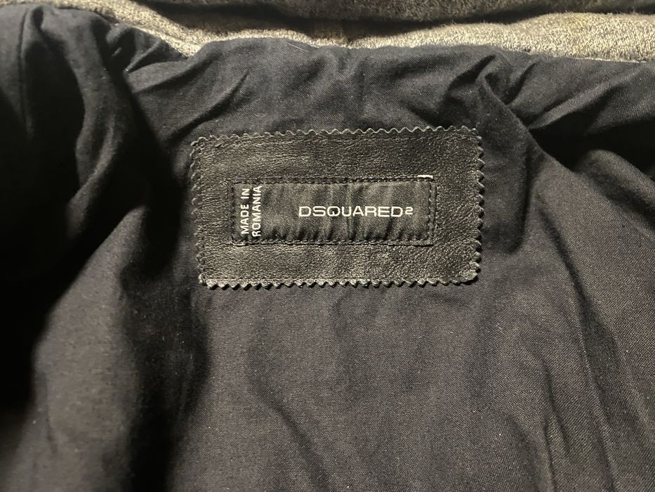 Vand geaca dsquared2 din piele