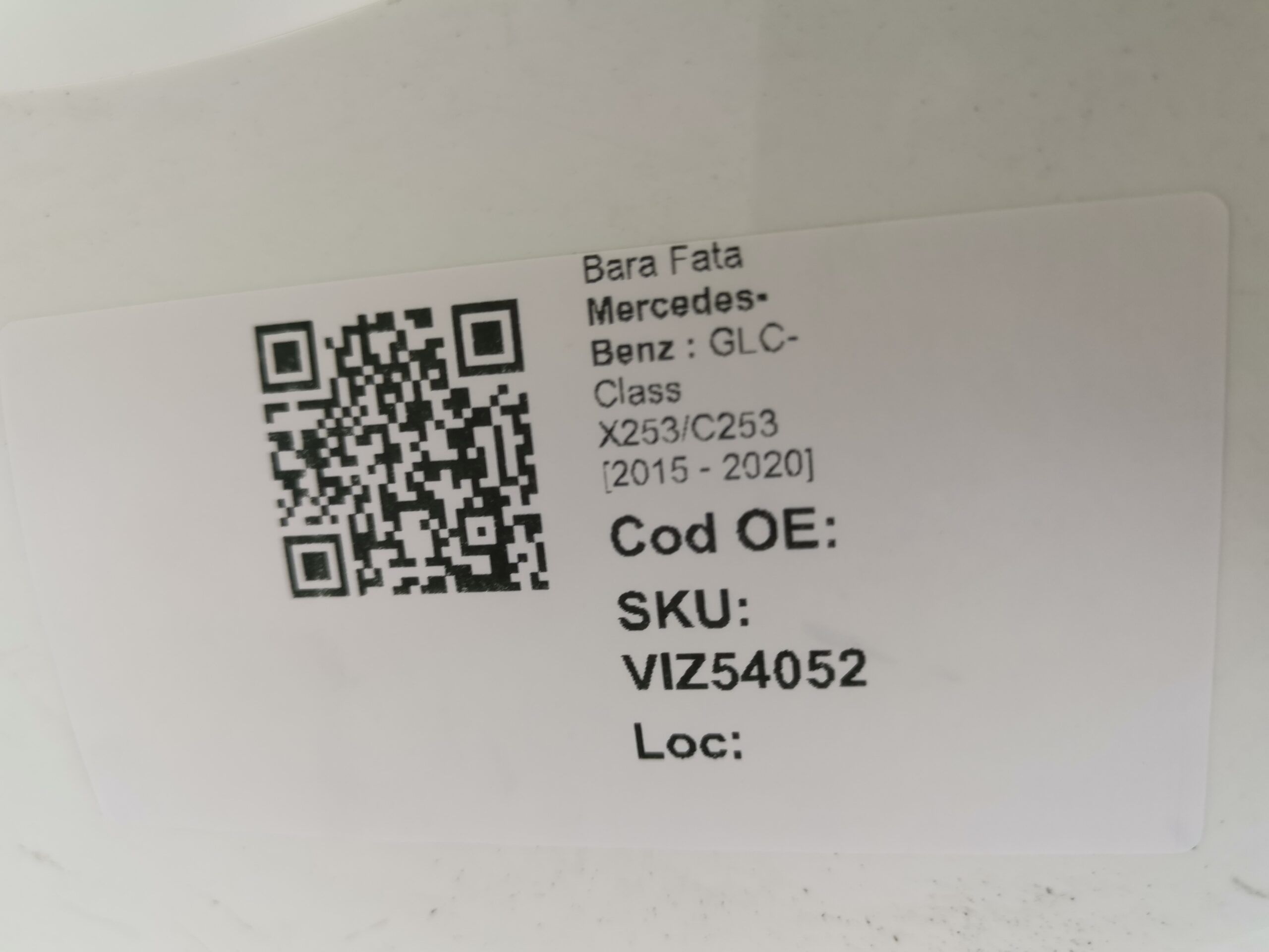 Предна броня Мерцедес-Бенц / Mercedes-Benz GLC-Class X253/C253 Оригина