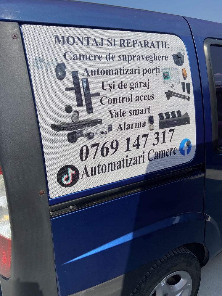 Montez camere de supraveghere Automatizari