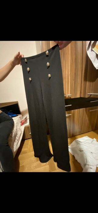 Черен официален панталон М размер
