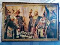 Картина Репродукция на Димитър Гюдженов Хан Кубрат и синовете му