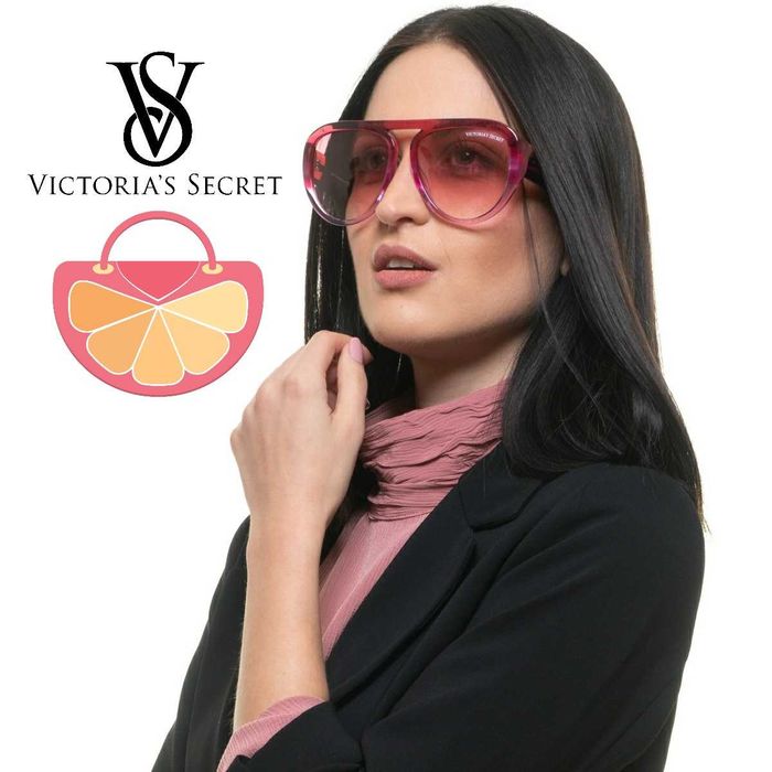 %ПРОМО% VICTORIA'S SECRET – Дамски слънчеви очила "PINK AVIATOR" нови