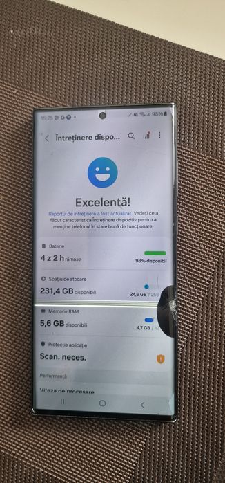 Samsung s22 ultra ecran spart