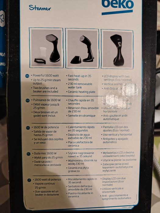 Aparat de calcat vertical Beko