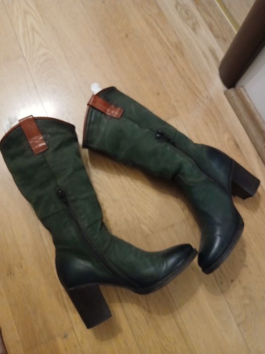 Cizme din piele naturală Oxmox