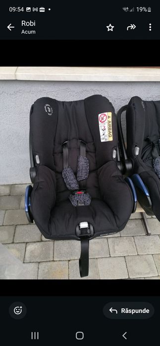 Carucior gemeni Abc Design Zoom +Scoici Maxi Cosi Citi