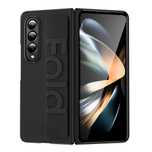 Samsung Z FOLD 3 / 4 5 6 Husa Neagra 360 Fata Spate Din Plastic Suport