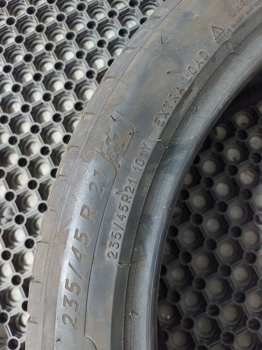 o anvelopa / doua anvelope vara 235 45 21 / 255 40 21 michelin pilot