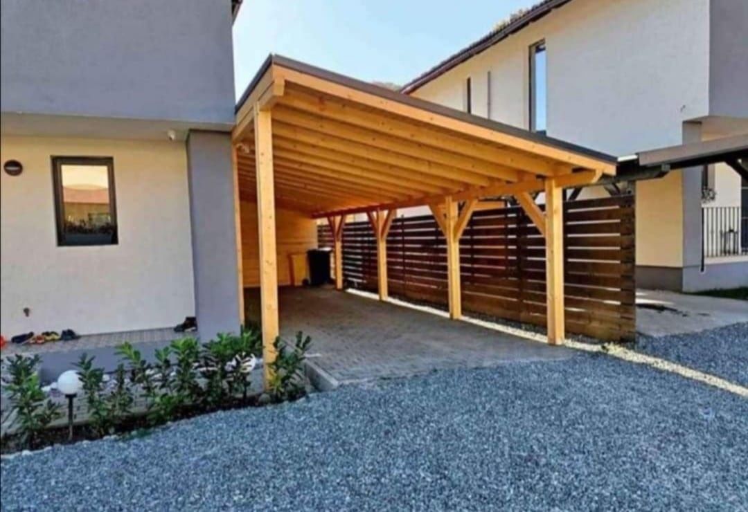 Foisoare , pergola, case si terase pe structura de lemn, diferite mode
