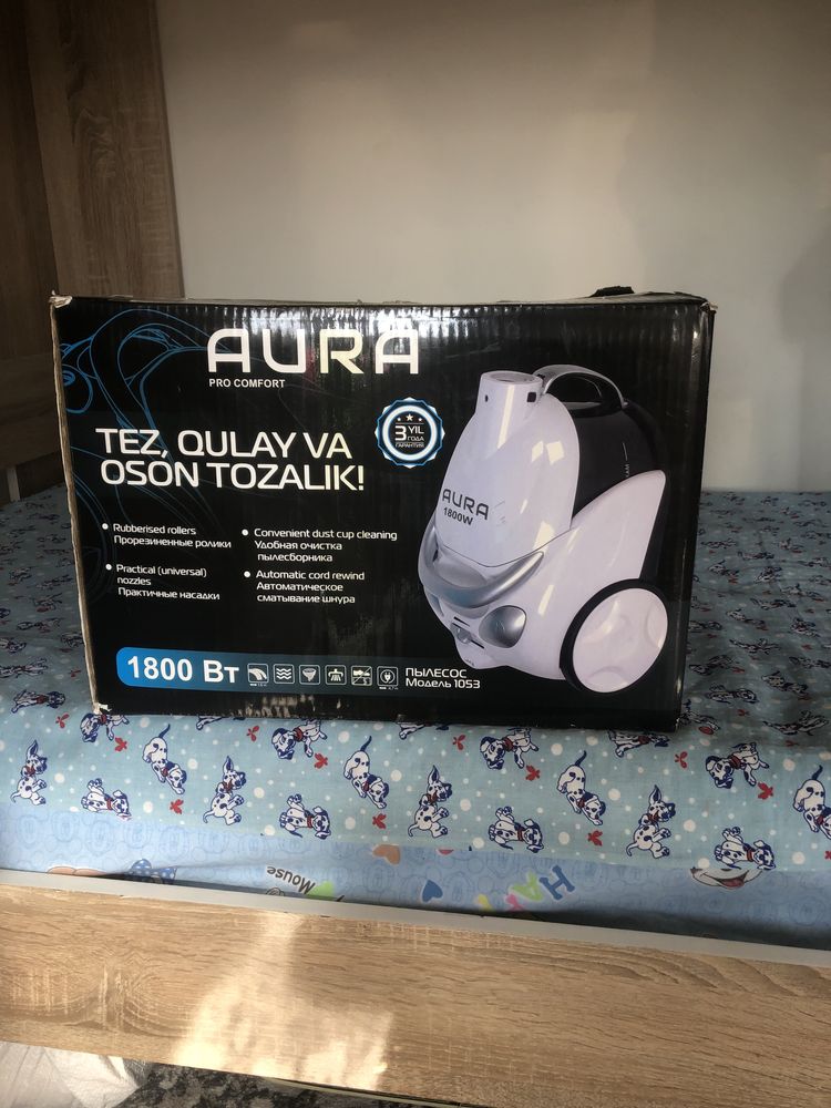 Продаётся пылесос бренд avra 1800w