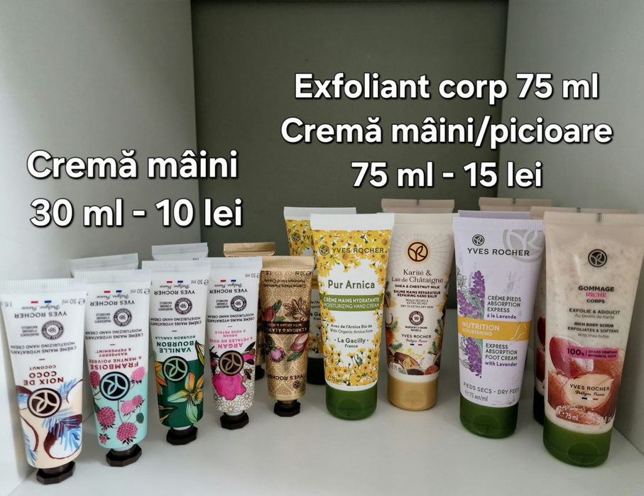Crema si ser Yves Rocher Lifting/Lift Pro Coll/Hydra Vegetal, Elixir B