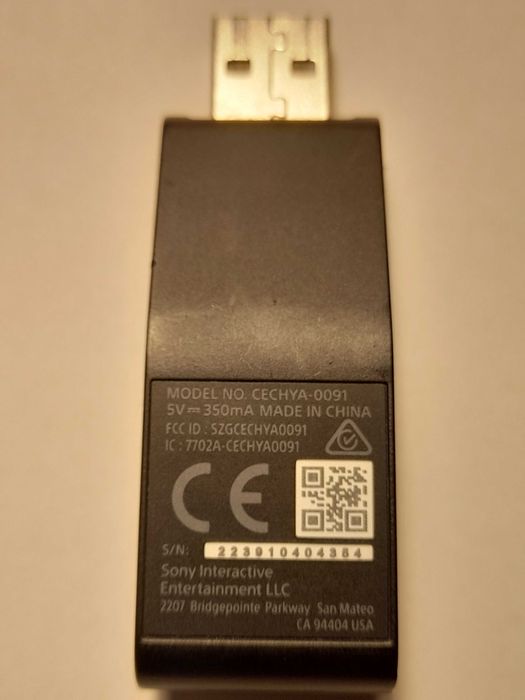 Original USB Receiver CECHYA-0091 For Sony Platinum Wireless Headsets