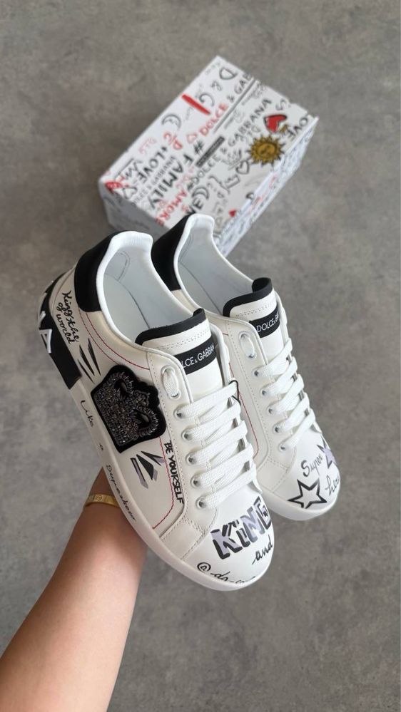 Adidasi Dolce & Gabbana Noi !!! Marimi 40-45 !!! Calitate superioara !