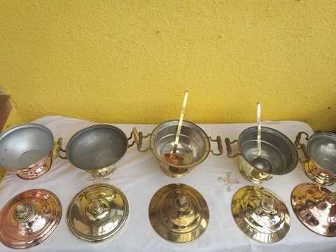 Supiera din alama si cupru